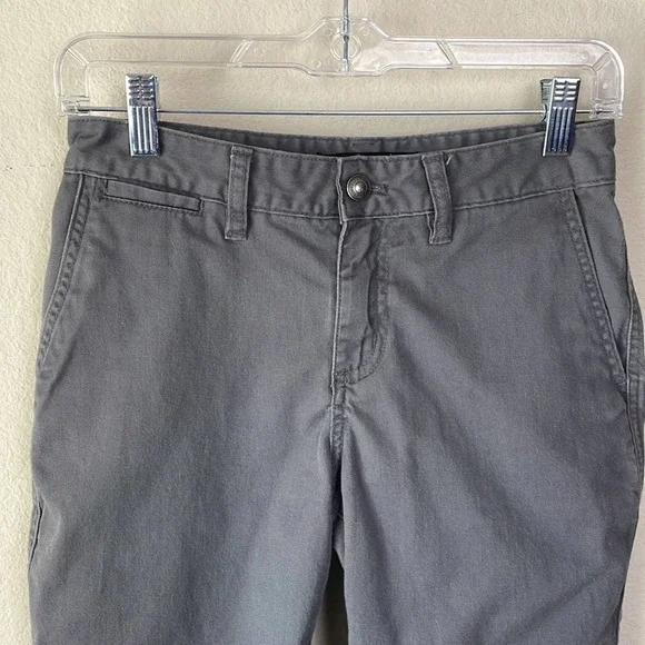 **SALE**3/$15! Quicksilver flat front gray shorts men’s 27 - Picture 2 of 13